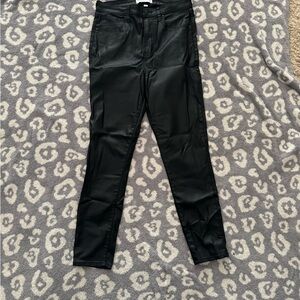 Abercrombie & Fitch Curve Love Black Super Skinny Ankle Jeans